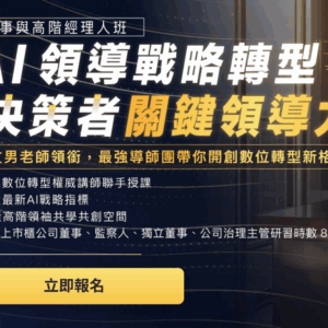 AI領導戰略轉型-決策者領導關鍵字
